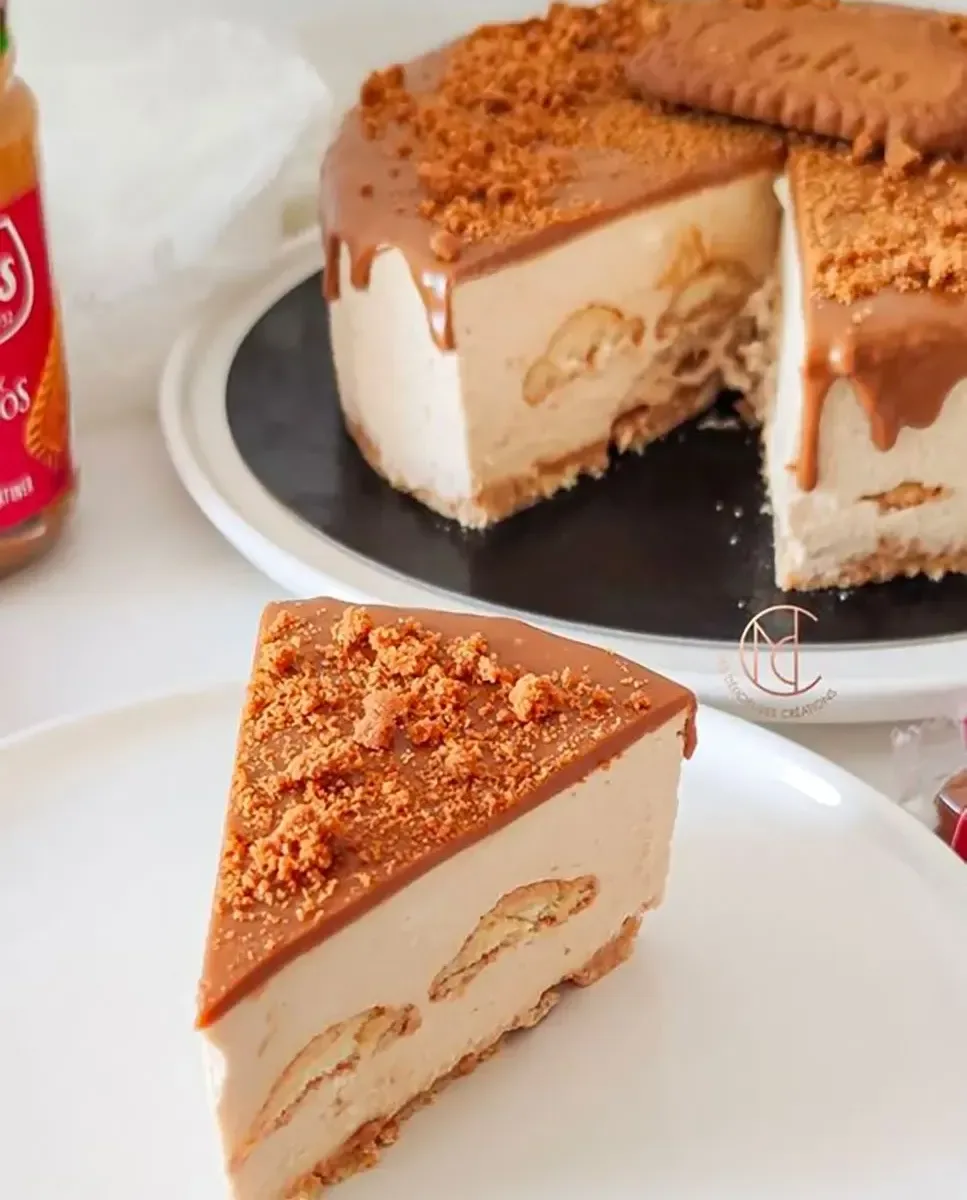 Gâteau Mousse au Spéculoos : Un Délice Épicé