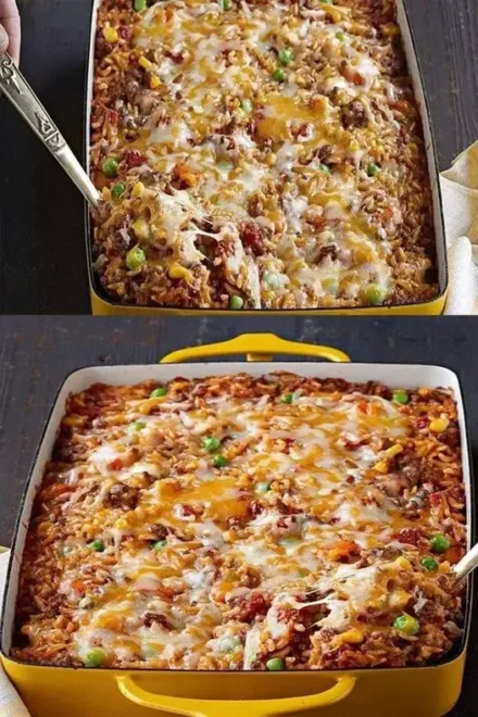 Gratin Mexicain de Riz à la Viande Hachée: Un Voyage Gastronomique