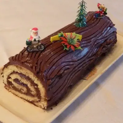 Bûche de Noël Express en 15 Minutes