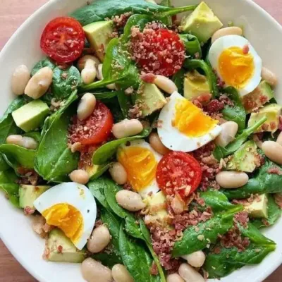 Salade Épinard Symphonie : Fraîcheur et Saveurs