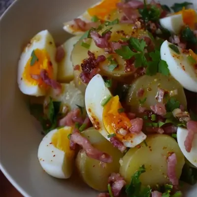 Salade Fermière d'Hiver : Réconfort en Assiette