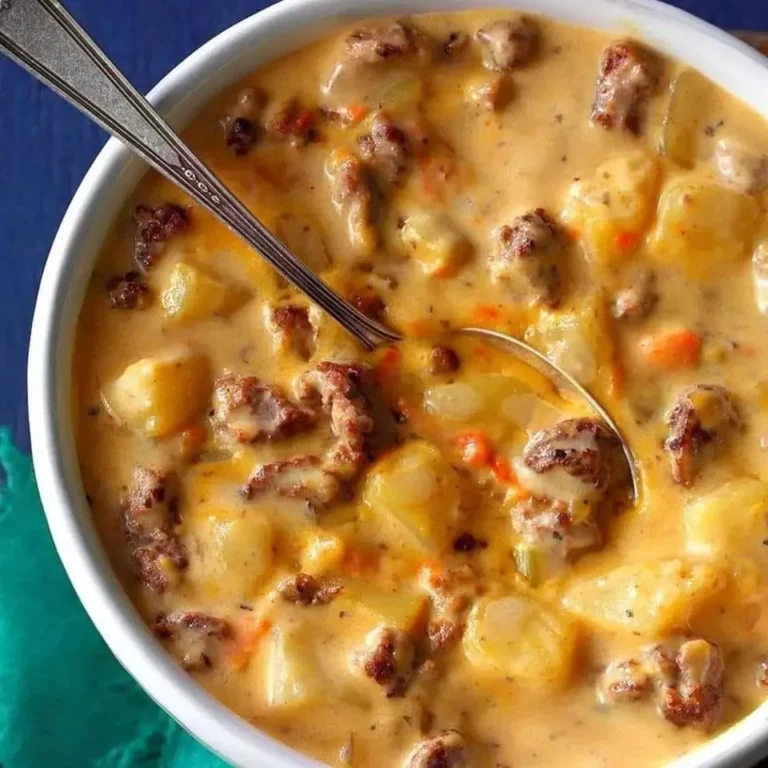 Soupe Réconfortante à la Pomme de Terre et Boeuf