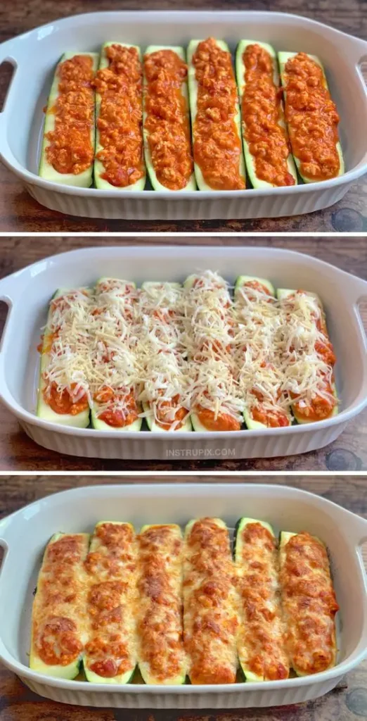 Lasagnes de Courgettes au Poulet