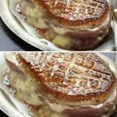 Magret de Canard au Chèvre et Jambon du Pays