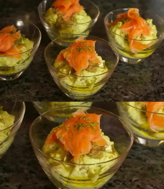 Mousse d’Avocat et Saumon Fumé : Une Élégance Festive