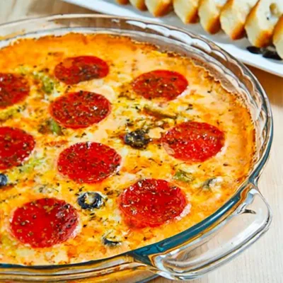 Pizza façon Dip : Un Délice à Partager