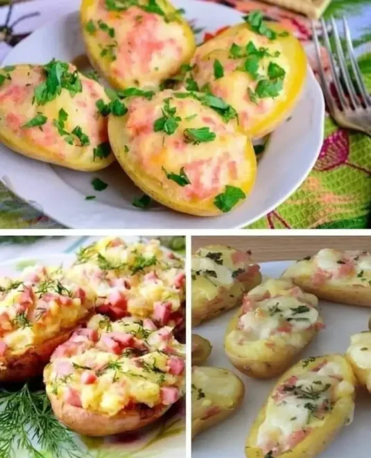 Pommes de Terre Farcies au Jambon et Fromage : Un Voyage Culinaire