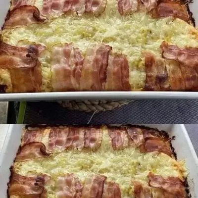 Pommes de Terre Hachées au Bacon : Un Délice Familial