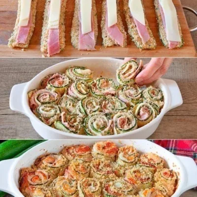 Rouleaux de Courgettes Savoureux et Faciles
