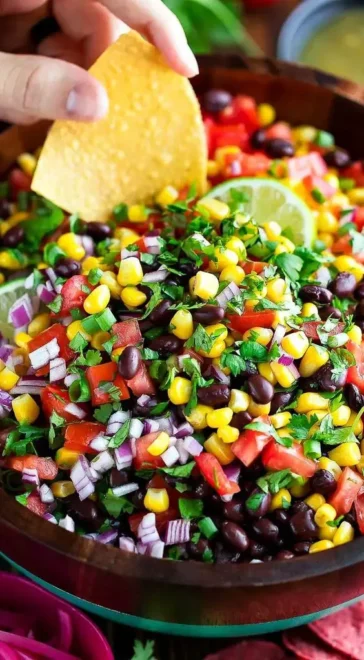 Salsa aux Haricots Noirs : Une Explosion de Saveurs