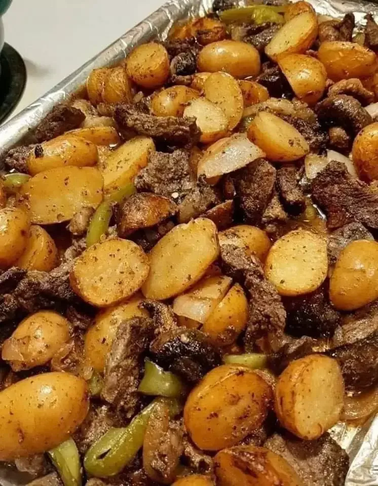 Steak et Pommes de Terre à l'Ail : Recette Facile