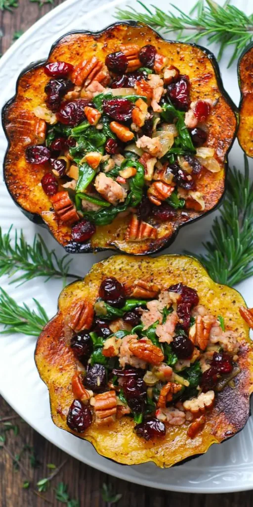 Stuffed Acorn Squash
