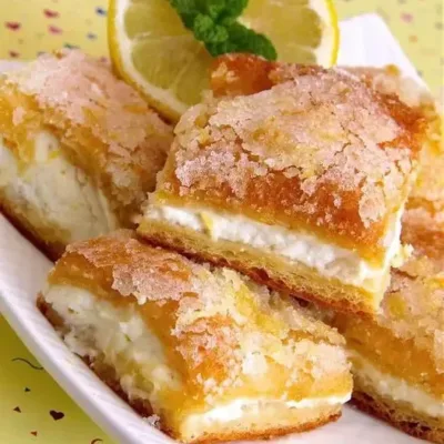 Tarte au Citron et Fromage à la Crème