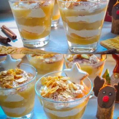 Tiramisu aux Pommes : Douceur Automnale