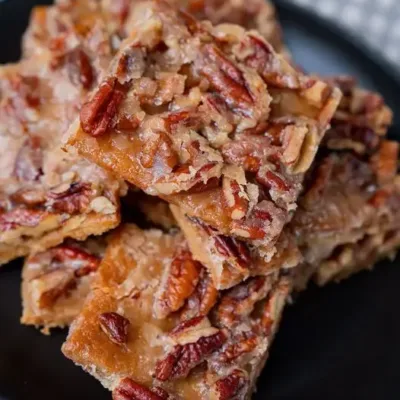 Toffee Graham Cracker Squares : Délice Croustillant