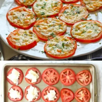 Tomates au Parmesan au Four : Recette Savoureuse