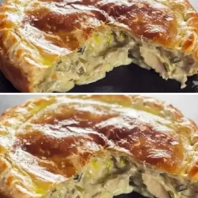 Tourte au Poulet et Champignons : Recette Réconfortante