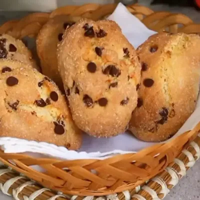 Biscuits au Yaourt et Pépites de Chocolat