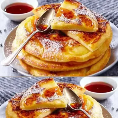 Crêpes Matefaim aux Pommes et Caramel