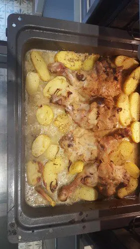 Cuisses de Poulet à la Moutarde au Four