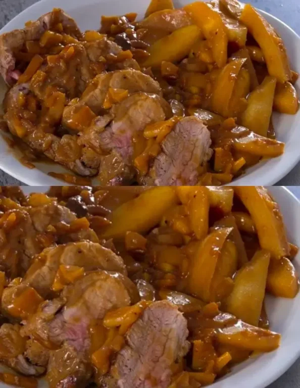 Filet Mignon de Porc au Cidre et Crème Fraîche