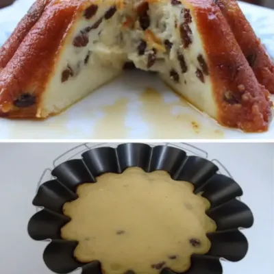 Gâteau à la Semoule et Raisins Secs