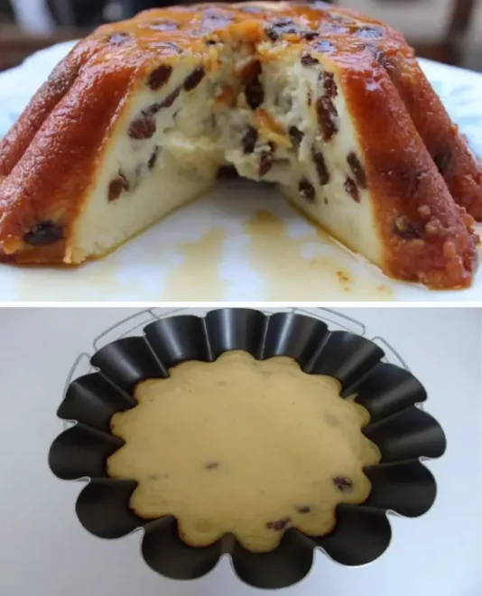 Gâteau à la Semoule et Raisins Secs