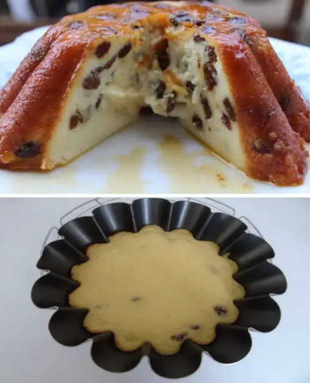 Gâteau à la Semoule et Raisins Secs
