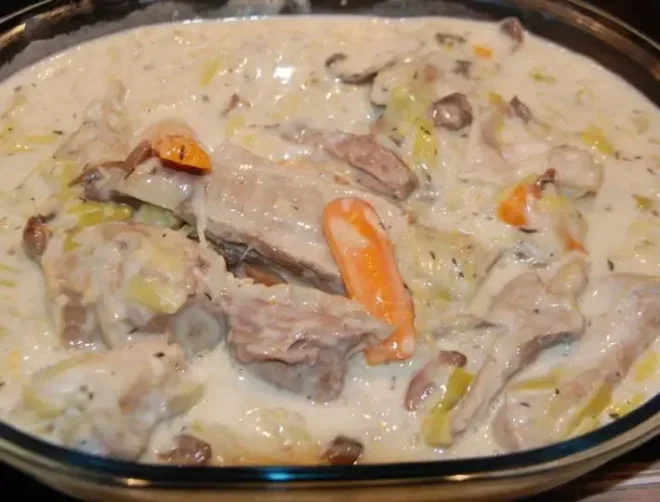 La Blanquette de Veau à l’Ancienne