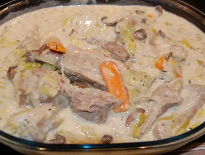 La Blanquette de Veau à l’Ancienne