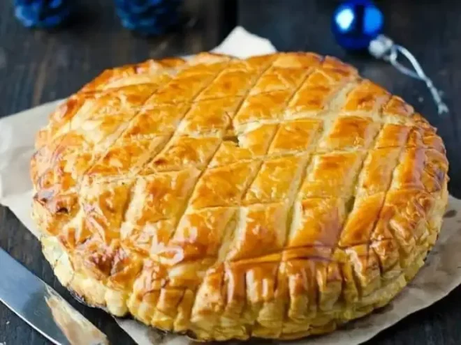 La Galette Frangipane au Caramel au Beurre Salé