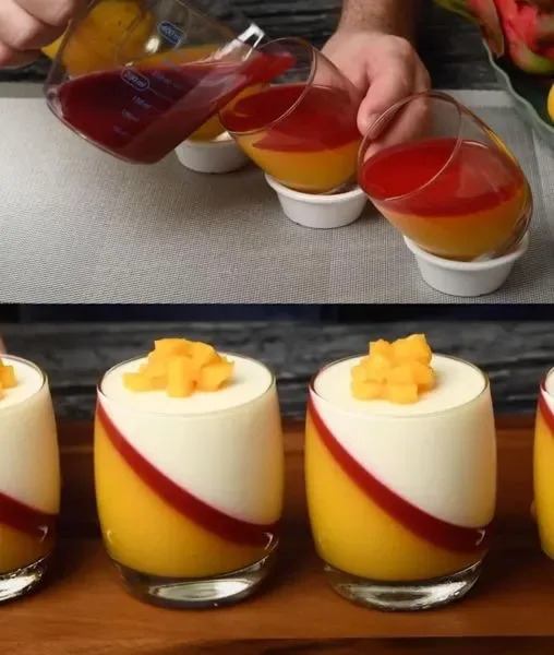 Panna Cotta à la Mangue : Un Délice Exotique