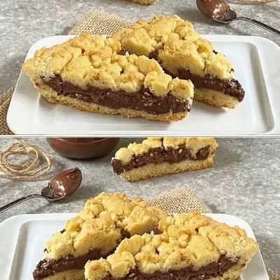 Gâteau Crumble au Nutella : Un Délice Gourmand