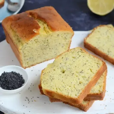 Cake Moelleux au Citron et Pavot