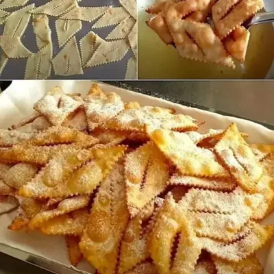 Chiacchiere : Délices du Carnaval Italien