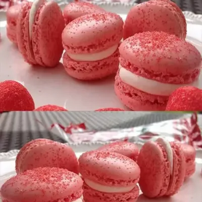 Macarons à la Fraise Tagada : Douceur Gourmande