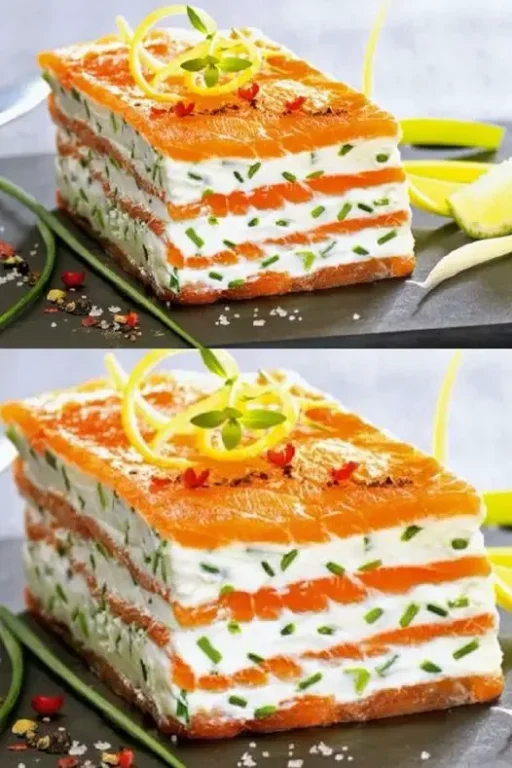 Mille-Feuilles de Saumon Fumé au Mascarpone