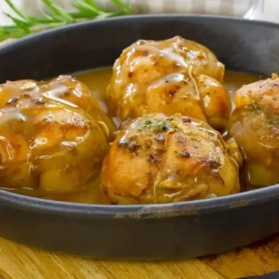 Paupiettes de Veau à la Moutarde Ancienne