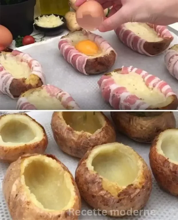 Pomme de Terre Croustillante à l’Œuf