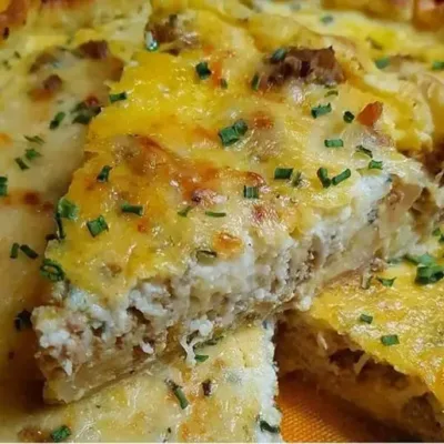 Quiche à la Viande Hachée et Pomme de Terre