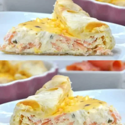 Quiche au Saumon et Boursin : Un Délice Français