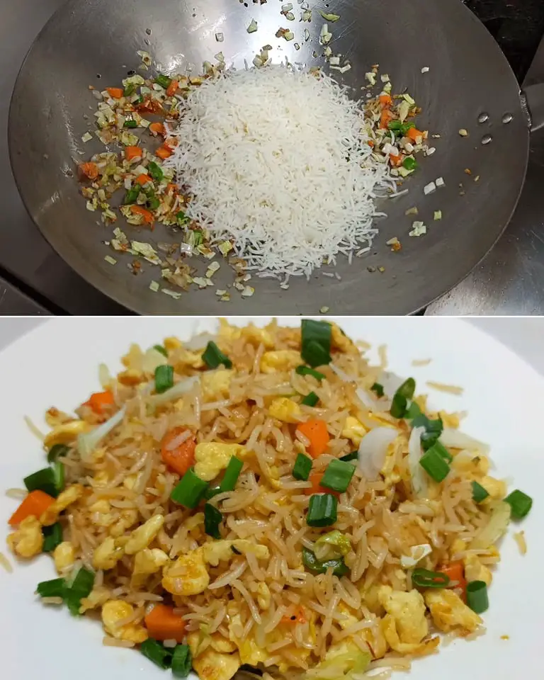 Riz cantonais, spécialité chinoise