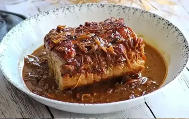 Rôti de Porc aux Oignons & Miel