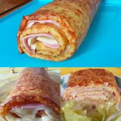 Roulé de Pomme de Terre Façon Raclette