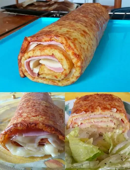 Roulé de Pomme de Terre Façon Raclette