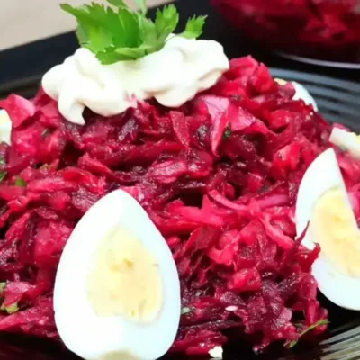 Salade de Betteraves Colorée et Savoureuse
