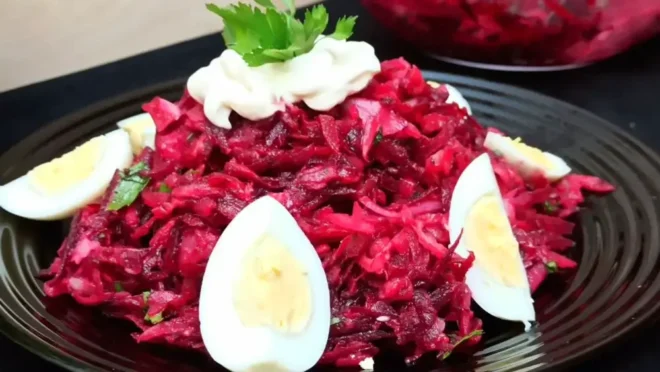 Salade de Betteraves Colorée et Rafraîchissante