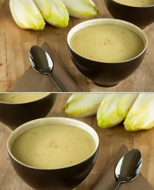 Soupe Onctueuse aux Endives et Pommes de Terre