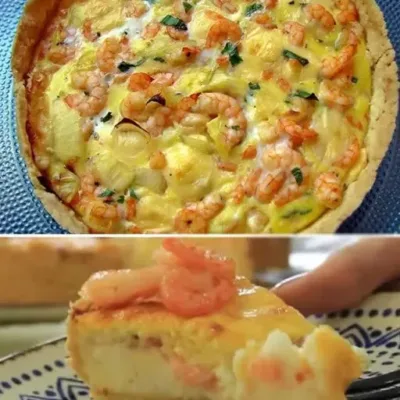 Tarte aux Crevettes : Élégance et Saveurs