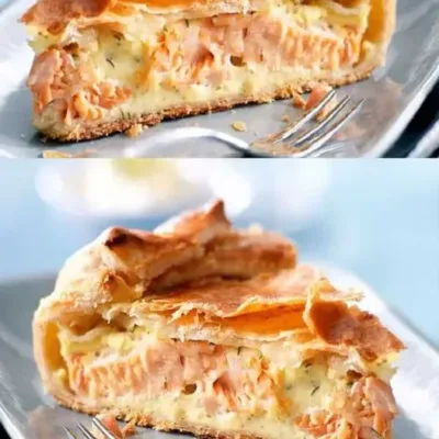 Tourte au Saumon : Un Délice Croustillant